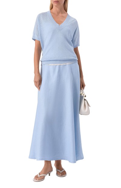 Женская льняная юбка MVST, арт. M26.2PW.S900/T30