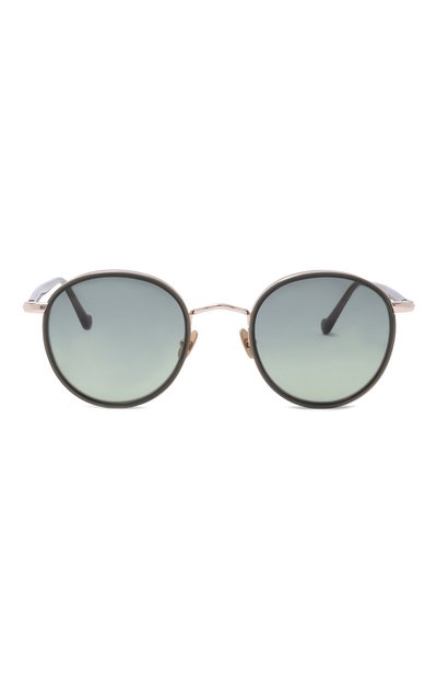 Солнцезащитные очки MOSCOT, арт. ZEV SUN DARK GREEN/G0LD F0REST W00D, фото 4