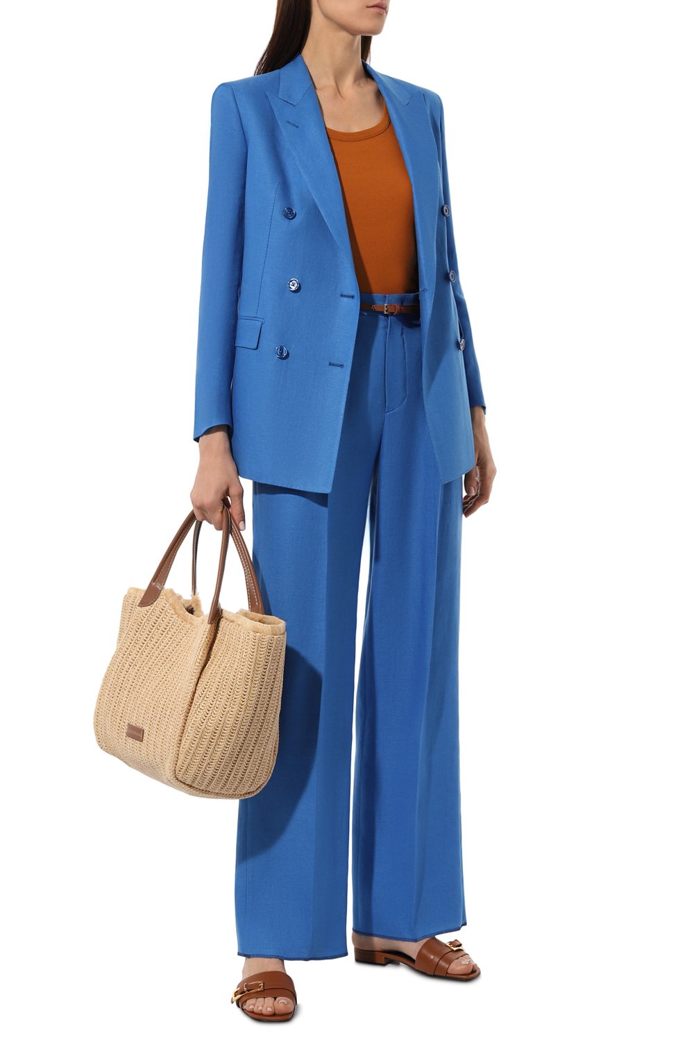 Льняные брюки TAGLIATORE 0205, арт. P-EB0NY/340021/EI893, фото 2