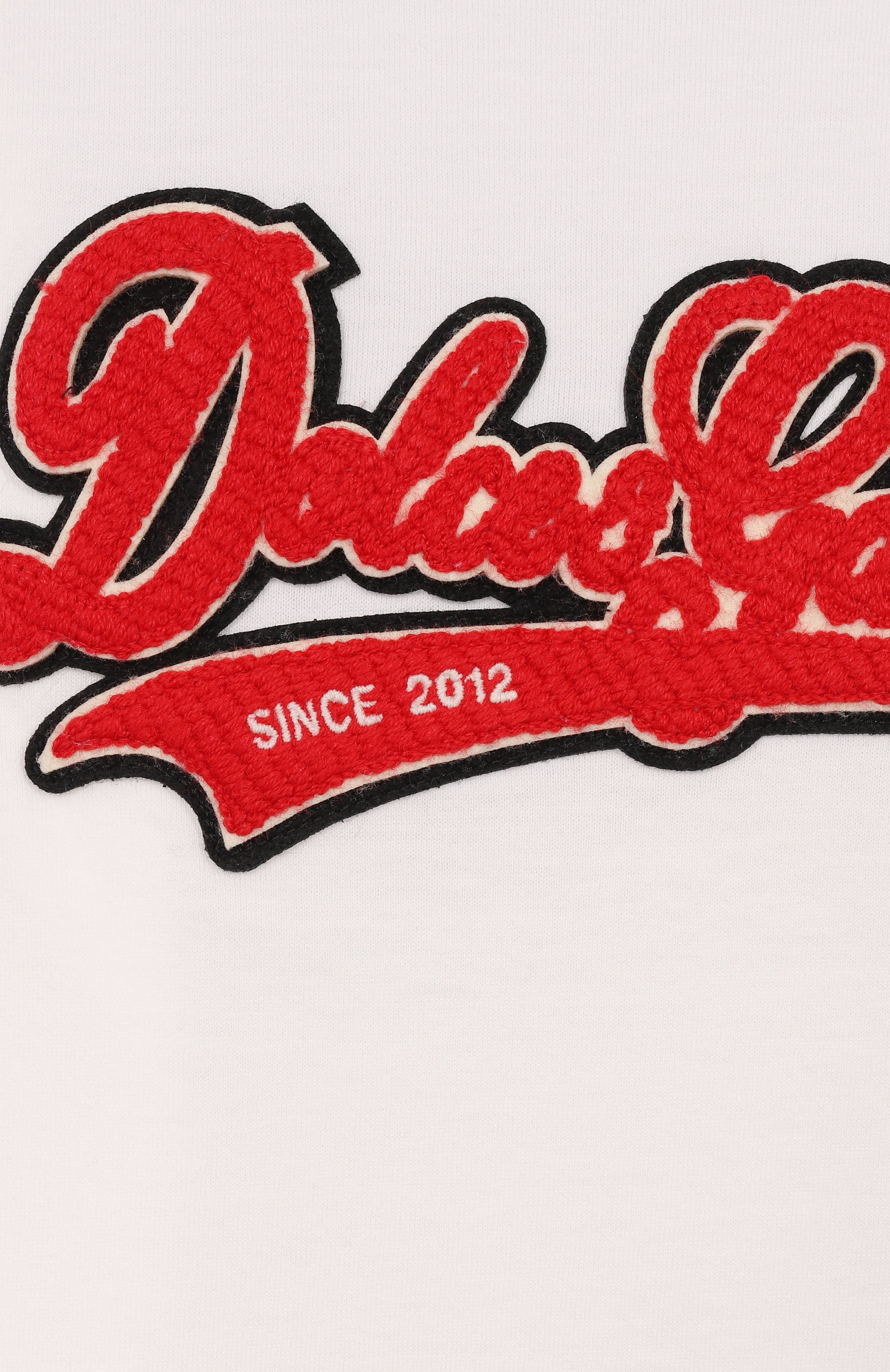 Хлопковая футболка DOLCE & GABBANA, арт. L4JTHU/G7P0T, фото 3