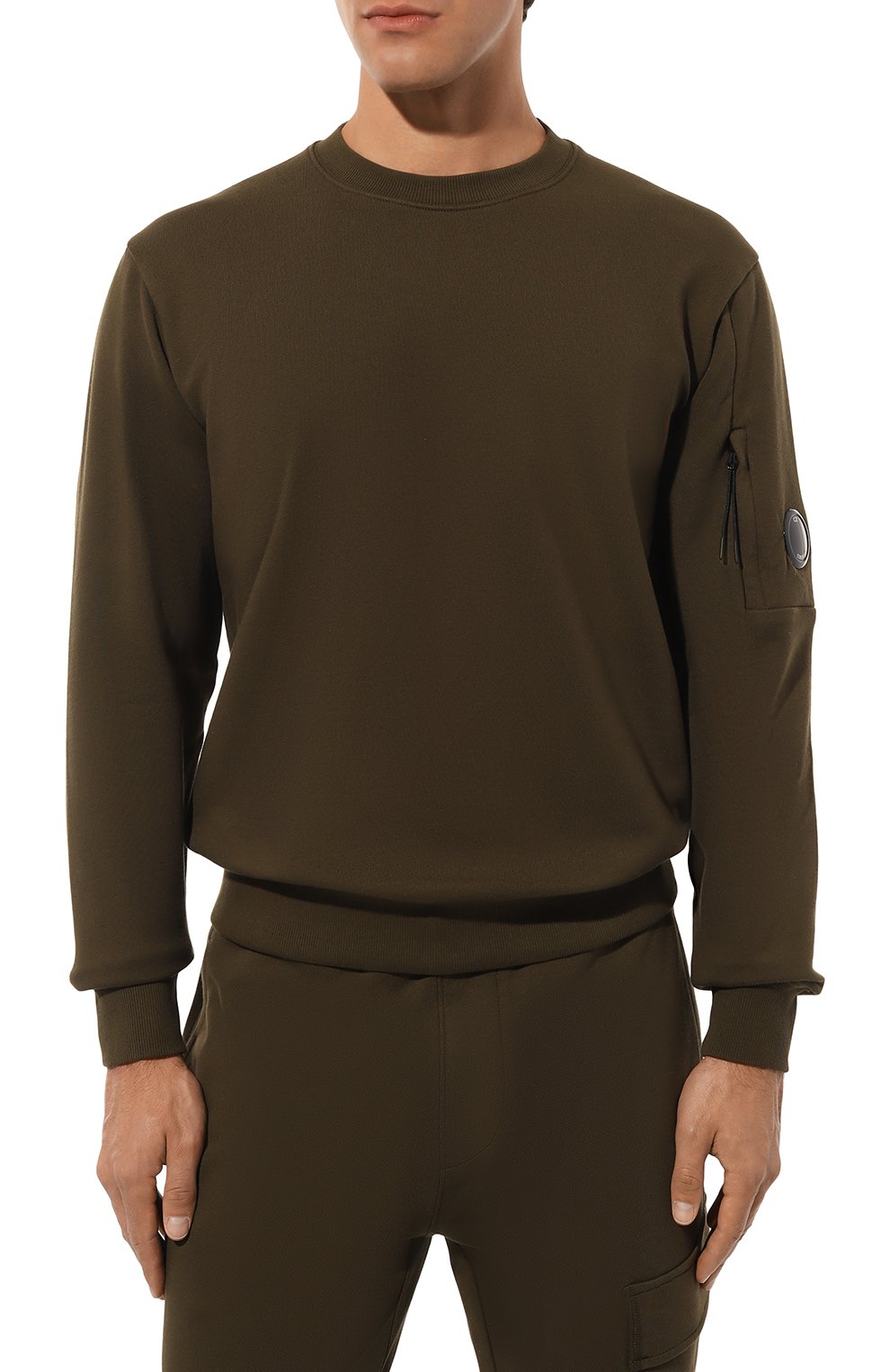 Хлопковый свитшот C.P. COMPANY, арт. 17CMSS023A005086W, фото 3