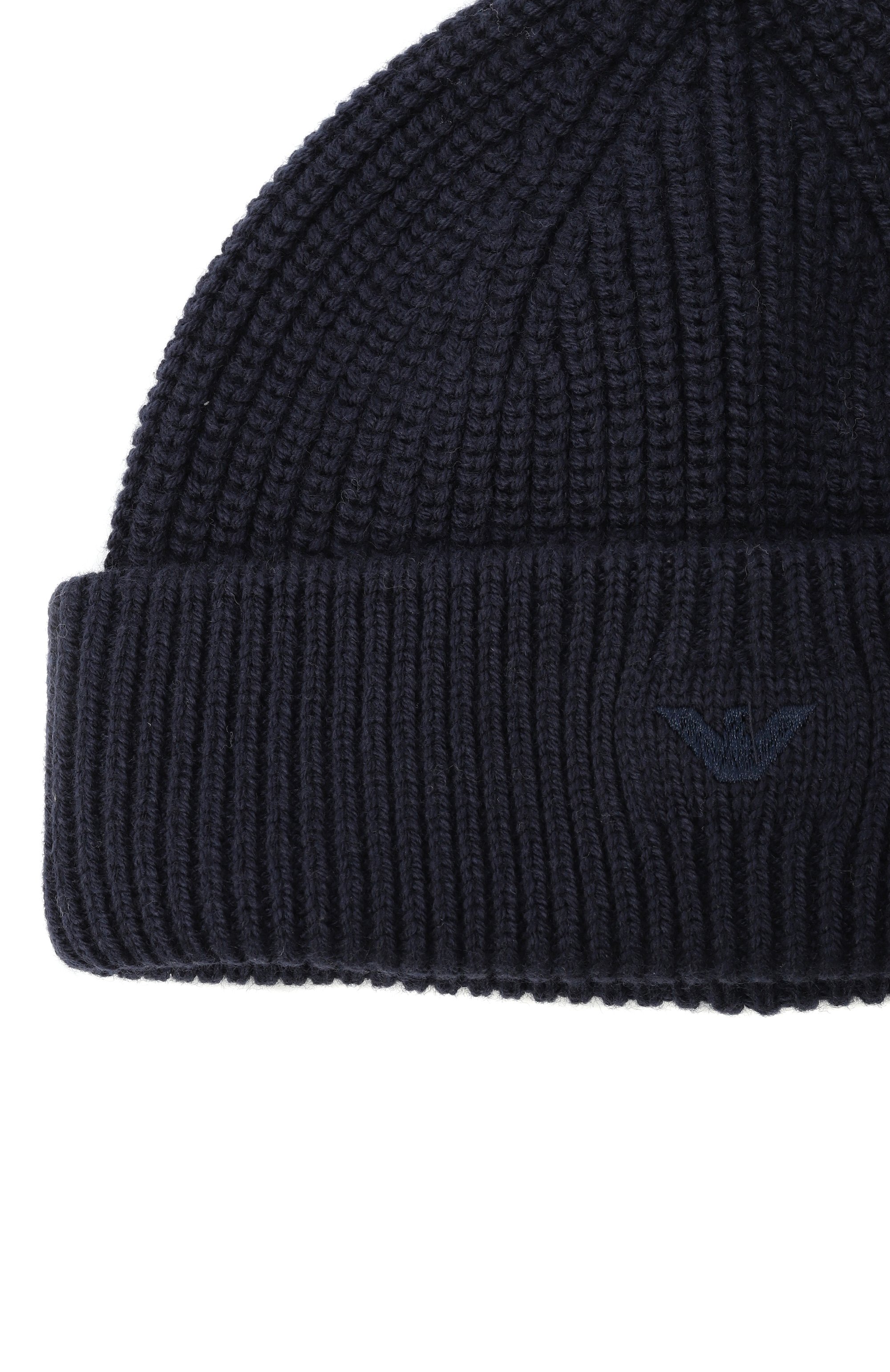 Шапка из хлопка и шерсти EMPORIO ARMANI, арт. EB000687/AF17338, фото 3