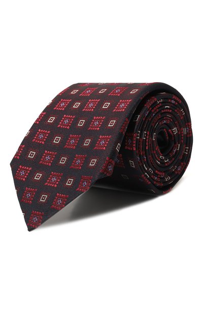 Мужской шелковый галстук CANALI, арт. 18/HJ03998