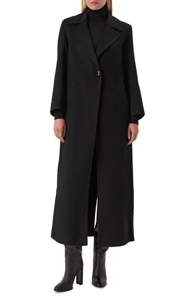 Пальто из шерсти и кашемира MANZONI24, арт. 25M1357-DB1, фото 3