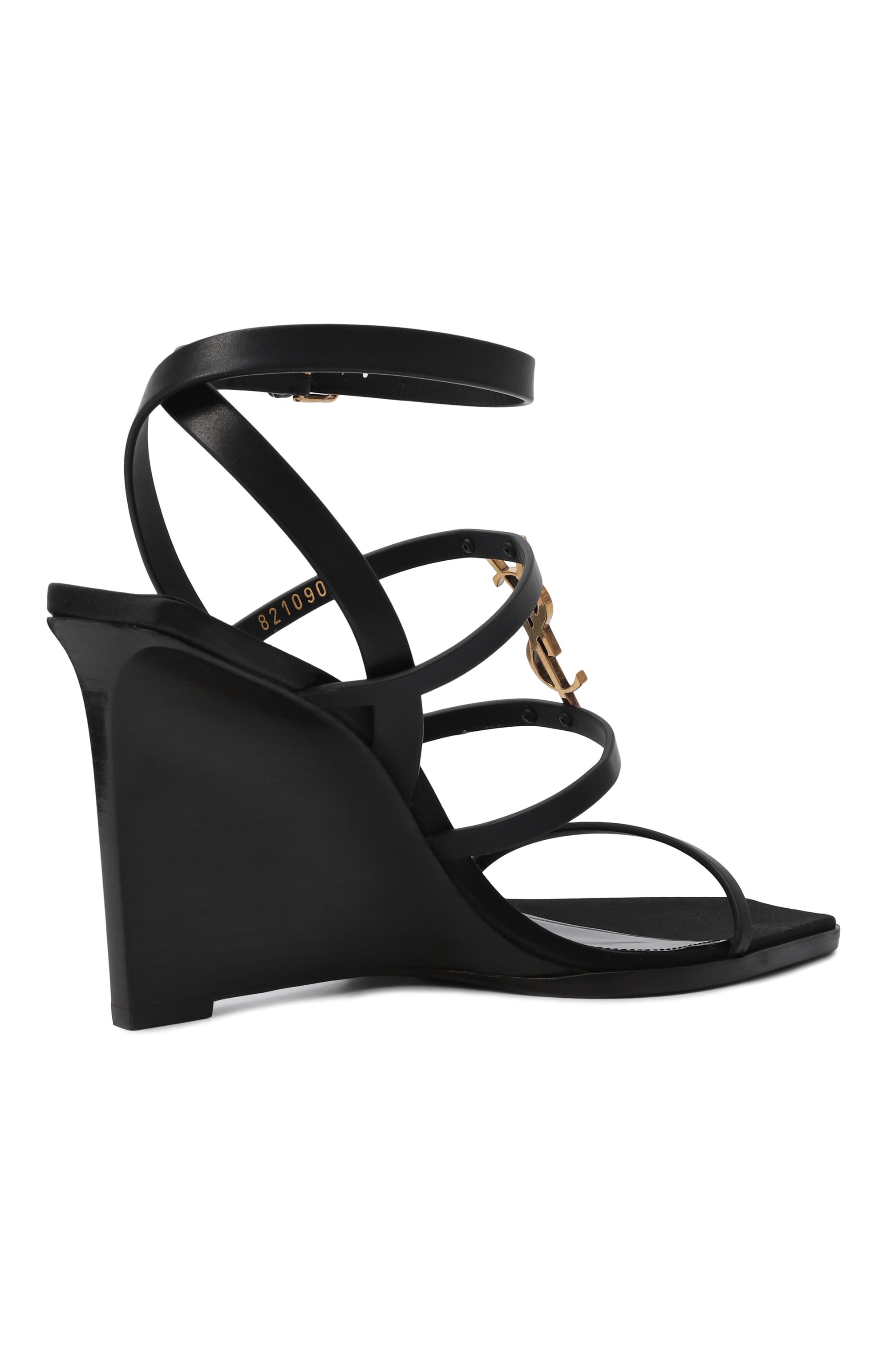 Кожаные босоножки nicla 90 SAINT LAURENT, арт. 821090/DWEDD, фото 5