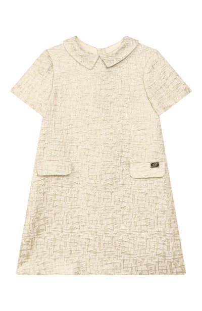 Платье из шелка и хлопка BLUMARINE, арт. BFAB0780/SE010