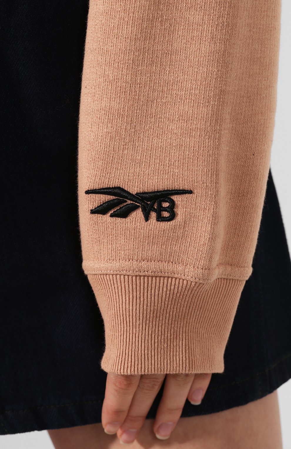 Хлопковый свитшот reebok x victoria beckham REEBOK, арт. FQ7920, фото 5