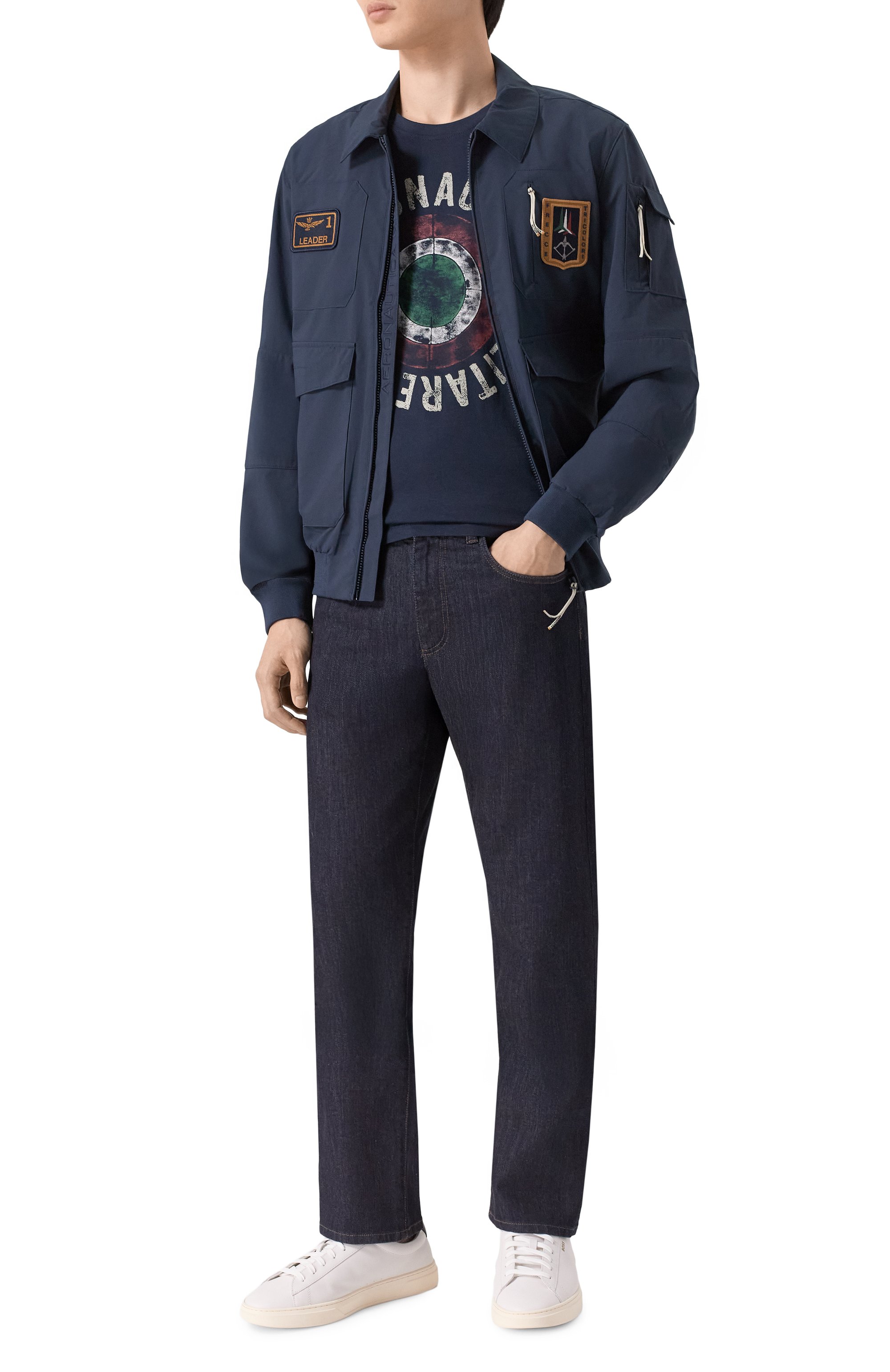 Хлопковая футболка AERONAUTICA MILITARE, арт. TS2538UJ00727, фото 2