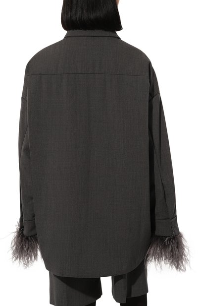 Шерстяная куртка VALENTINO, арт. 5B3CI0RS7CU, фото 4