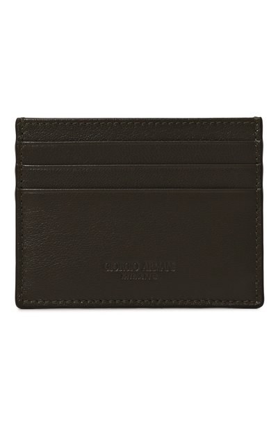 Мужской кожаный футляр для кредитных карт GIORGIO ARMANI, арт. Y2R434/YS97J