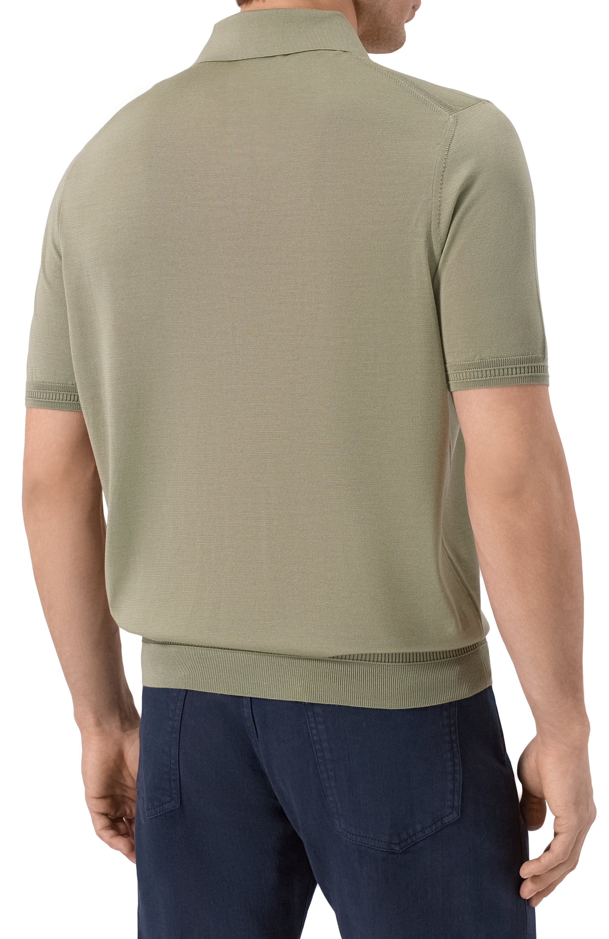 Шелковое поло STEFANO RICCI, арт. K616215P31/F26101, фото 4