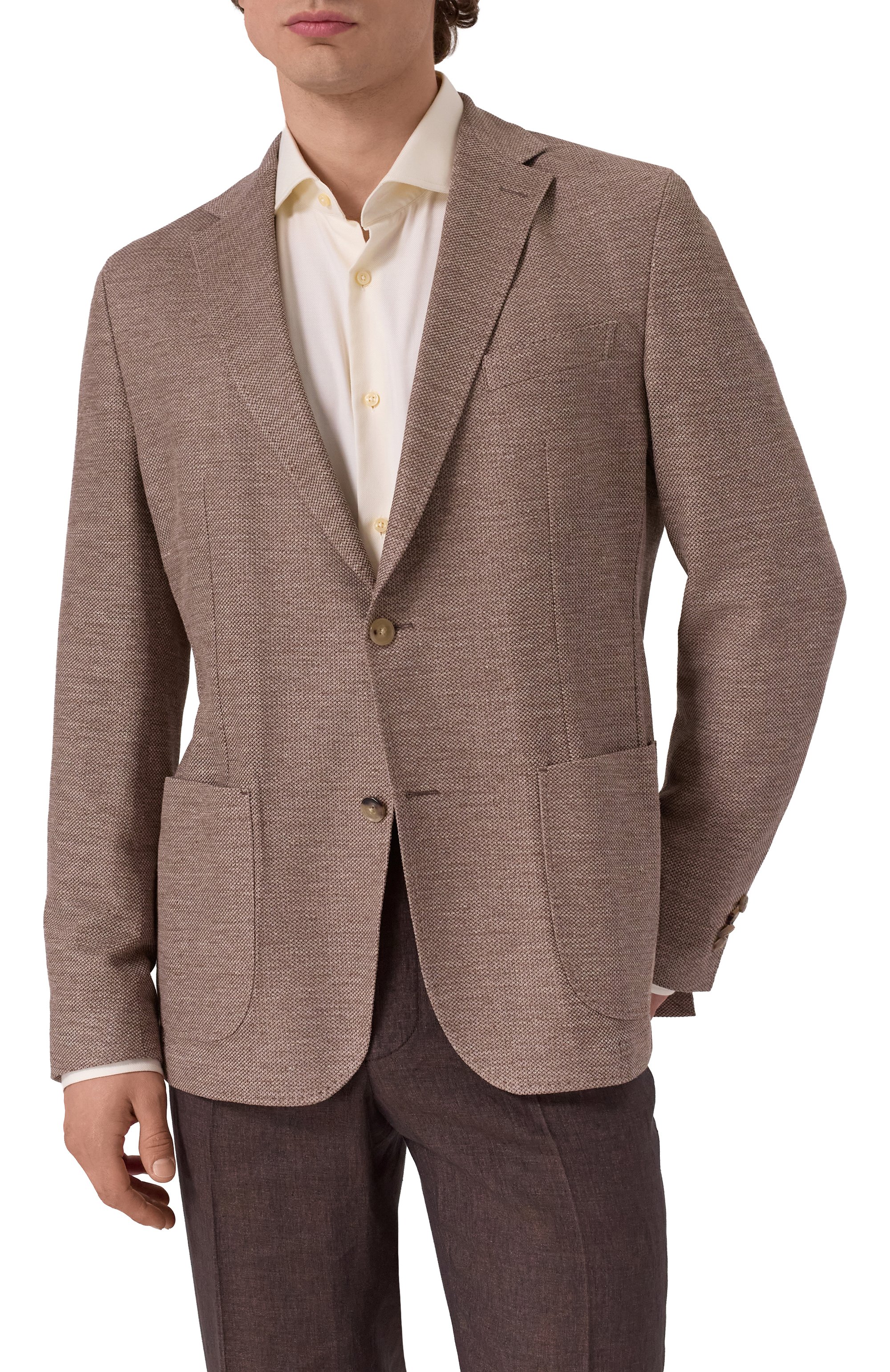 Пиджак изо льна и хлопка WINDSOR, арт. 13 GIR0-J35 10009038 02/30046378, фото 3