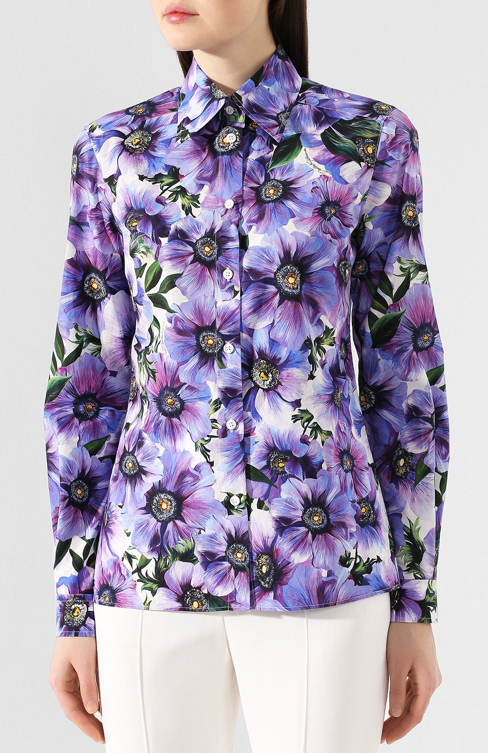 Хлопковая рубашка DOLCE & GABBANA, арт. F5M04T/HS5GD, фото 3