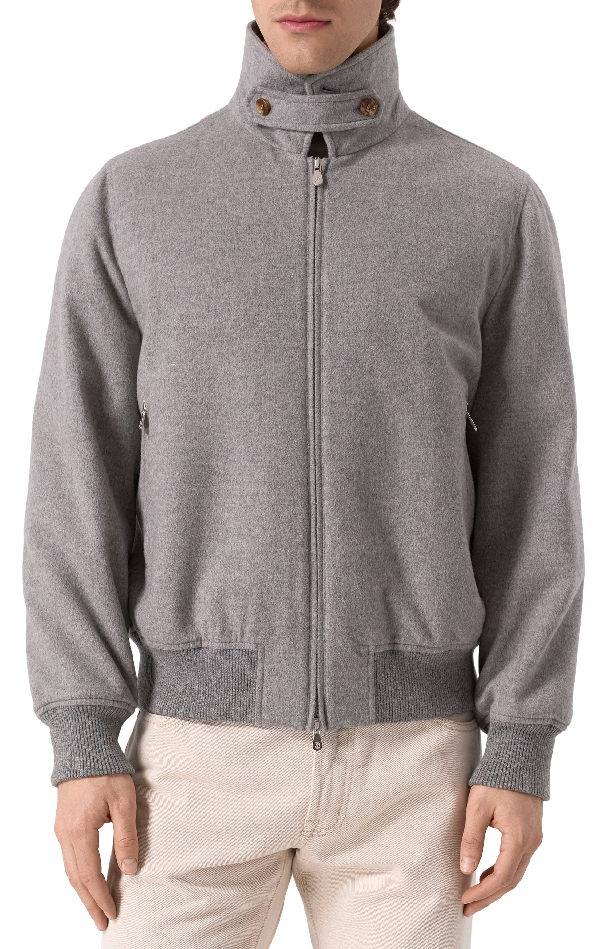 Утепленный бомбер BRUNELLO CUCINELLI, арт. MM4006889, фото 9