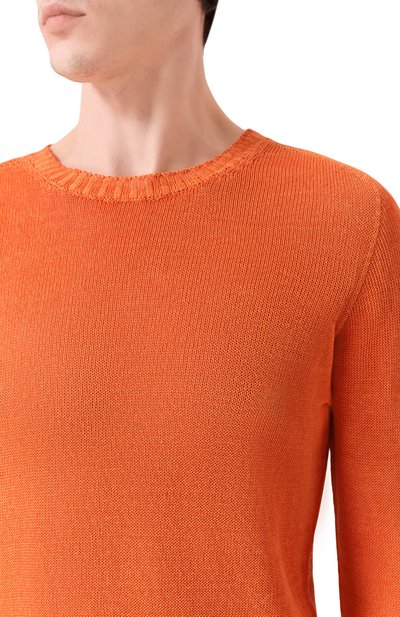 Льняной джемпер 120% LINO, арт. 33ALIM39FF/F966/S000, фото 5