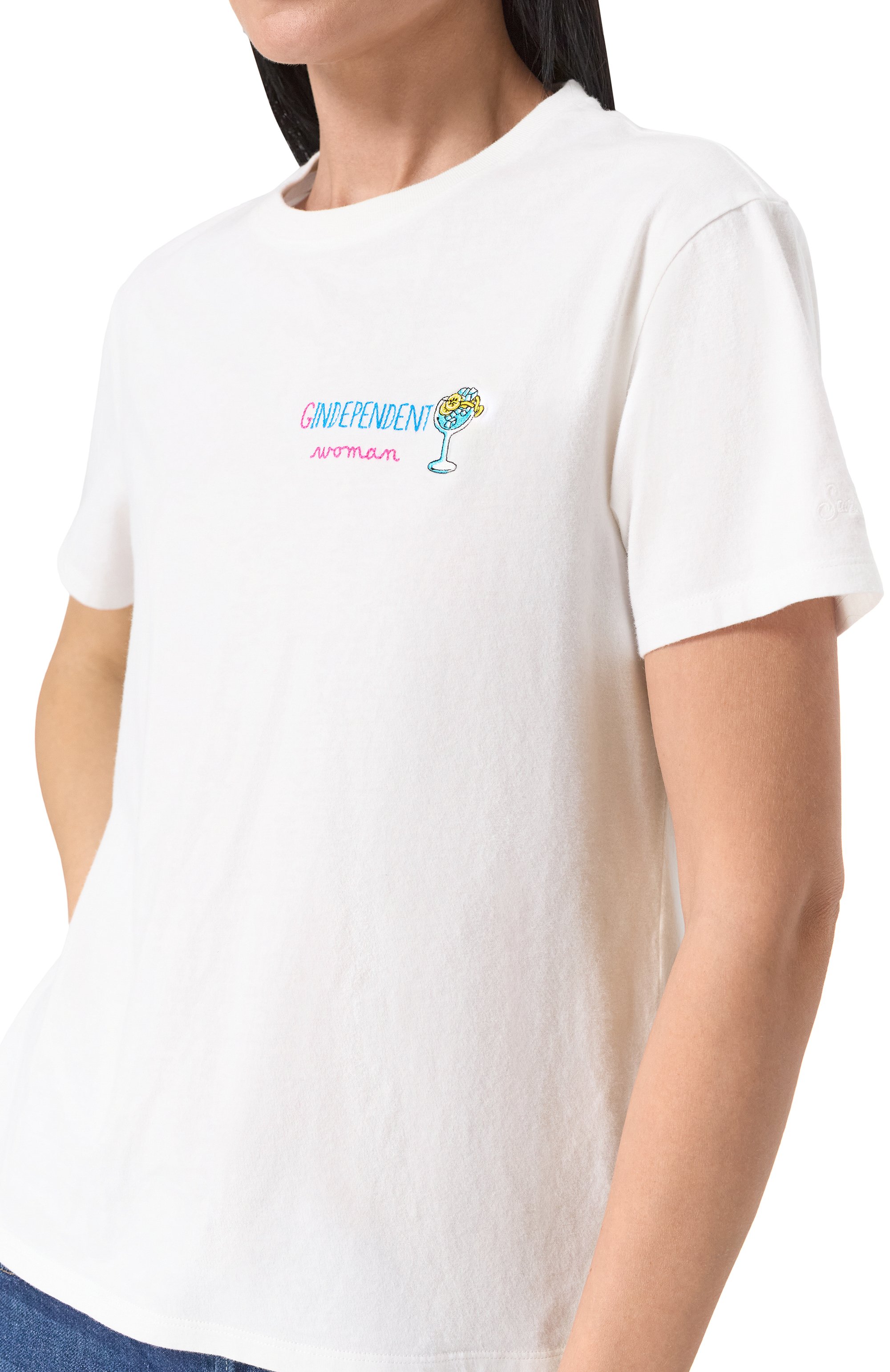 Хлопковая футболка MC2 SAINT BARTH, арт. EMILIE W/04268G, фото 5