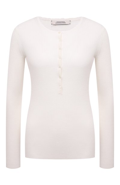 Женский пуловер из шерсти и шелка DOROTHEE SCHUMACHER, арт. 610105/ESSENTIAL EASE