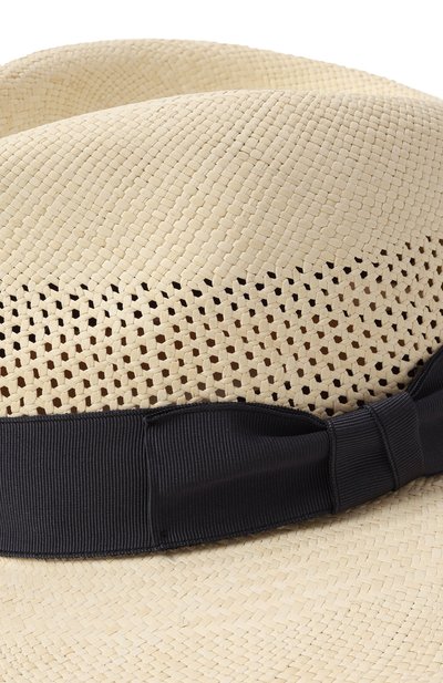 Соломенная шляпа SARTORIO светло-бежевого цвета по цене 45400 руб., арт. SCAPP03/SX689302, фото 4 Соломенная шляпа SARTORIO, арт. SCAPP03/SX689302, фото 4
