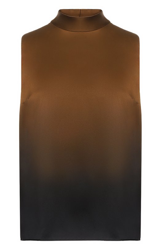 

Атласный топ Lafayette 148 New York, Коричневый