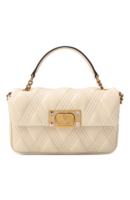 Сумка Quiltie 67 small Valentino 7W2B0R96/XCA Кремовый 7W2B0R96/XCA