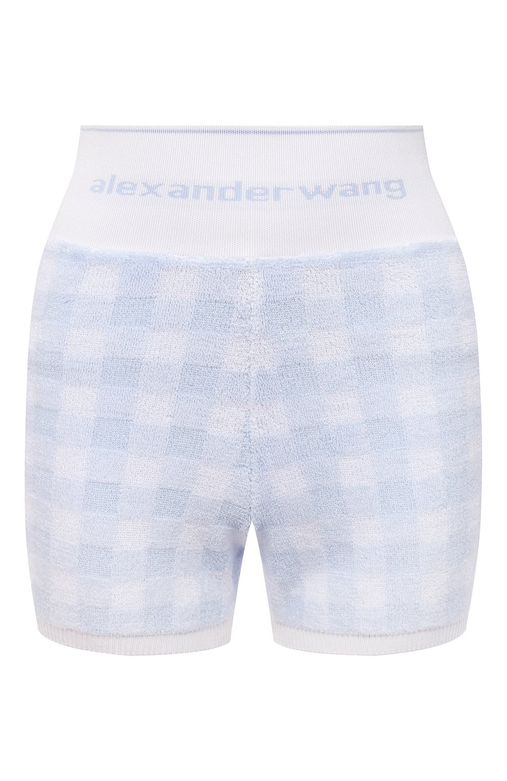 Хлопковые шорты ALEXANDERWANG.T голубого цвета по цене 38950 руб., арт. 4KC2214071, фото 1 Хлопковые шорты ALEXANDERWANG.T, арт. 4KC2214071, фото 1