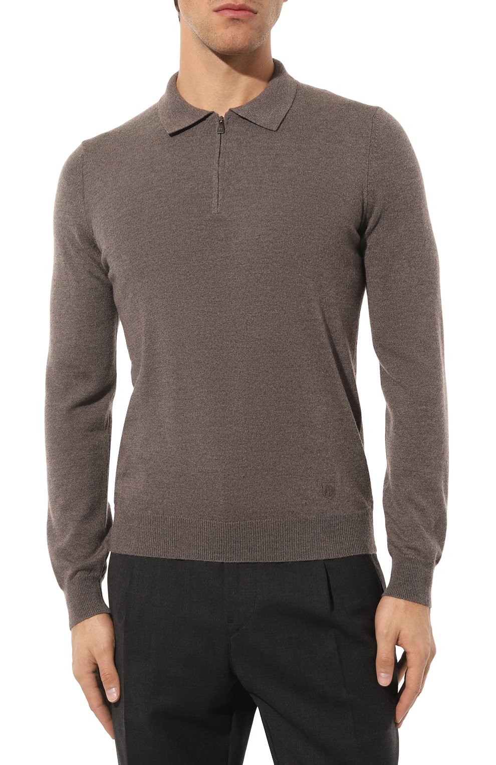 Шерстяное поло CORNELIANI, арт. 92M50F-3825100, фото 3