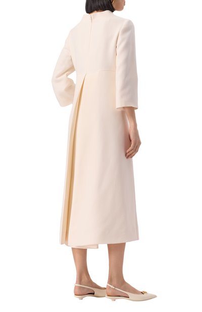 Платье из шерсти и шелка VALENTINO, арт. 6B3VAEU51CF, фото 4