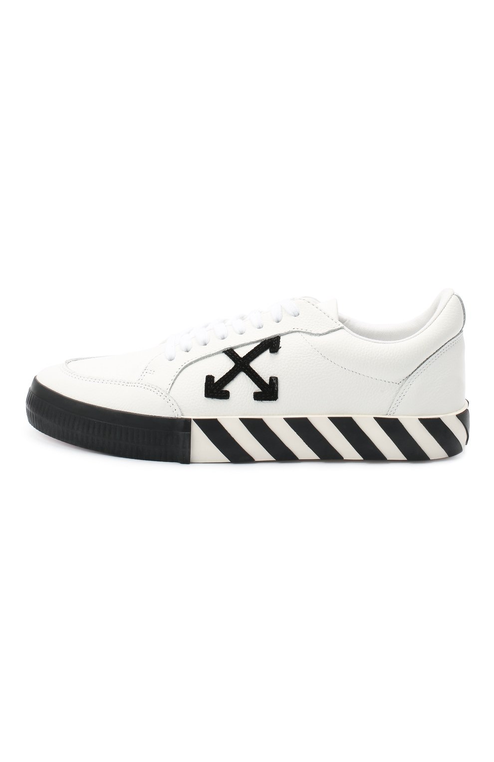 Комбинированные кеды vulcanized OFF-WHITE, арт. 0MIA085E20LEA0010110, фото 3