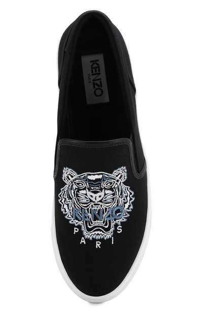 Текстильные  слипоны tiger  KENZO, арт. F952SN100F70, фото 5