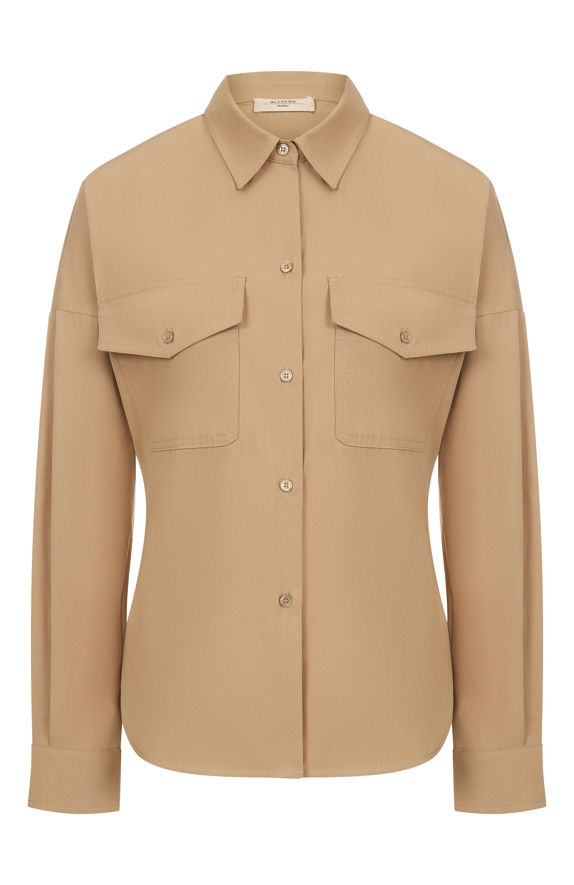 Хлопковая рубашка WEEKEND MAX MARA, арт. SKIPPER, фото 1