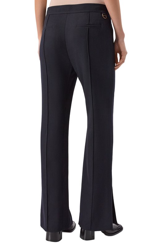 Хлопковые брюки Chloé CH25WPA03161 Синий  CH25WPA03161 Фото 4