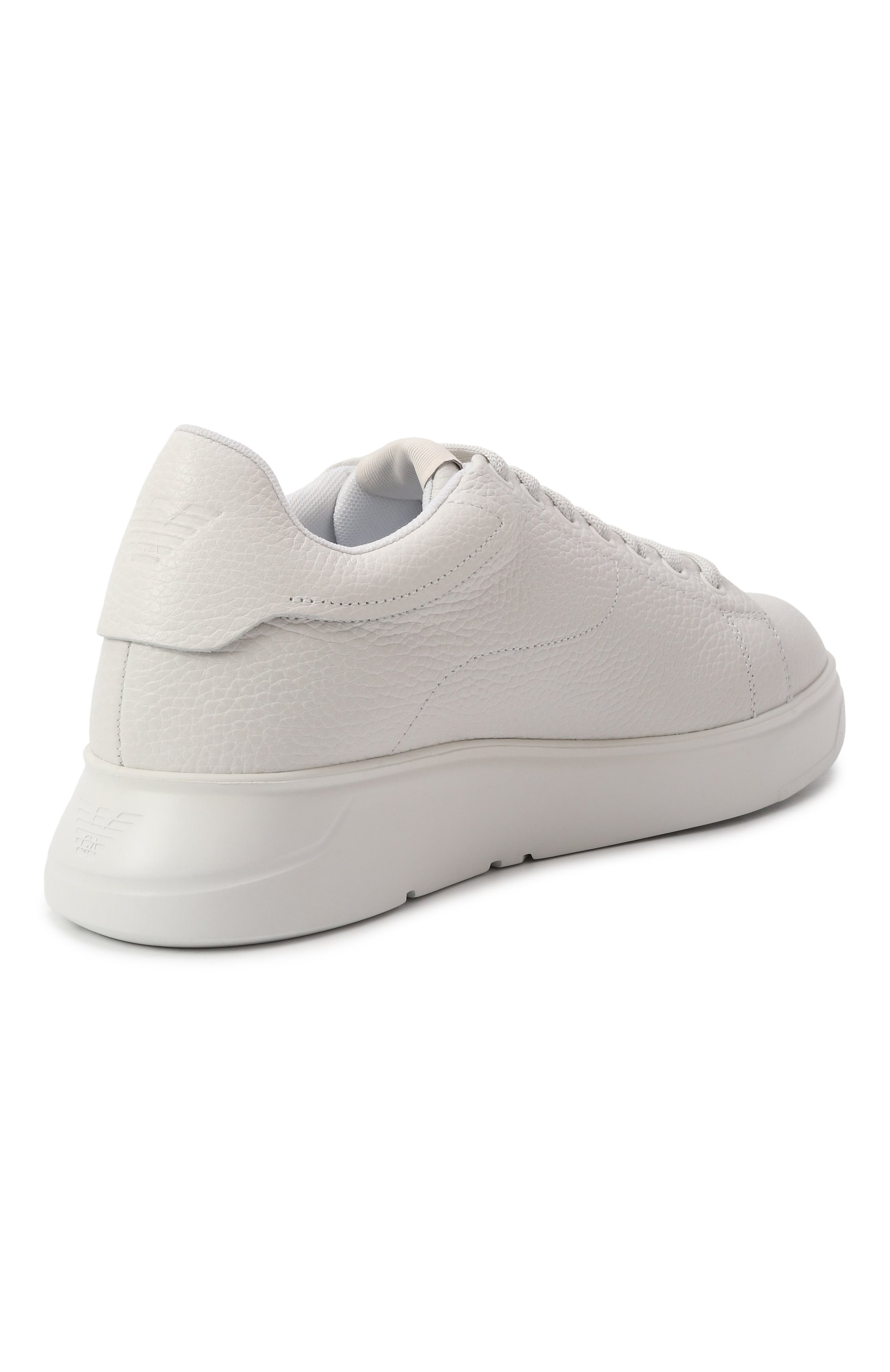 Кожаные кеды EMPORIO ARMANI, арт. X3X024/XF768, фото 5