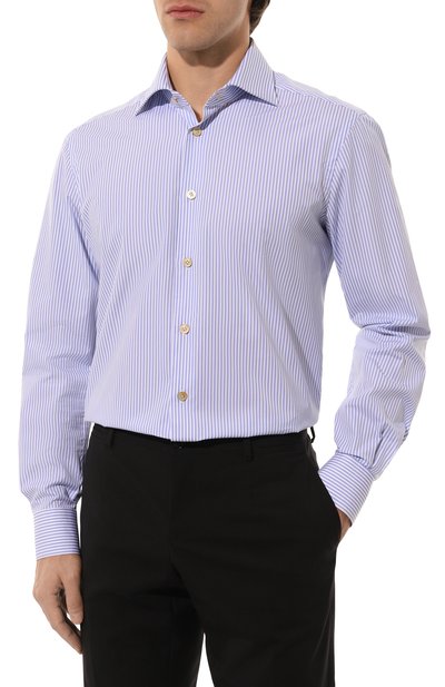 Хлопковая сорочка KITON, арт. UCIH06143, фото 3