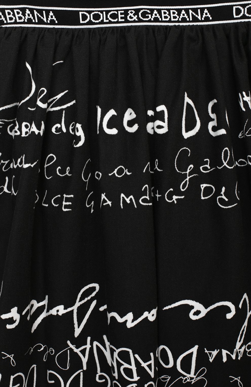 Хлопковая юбка DOLCE & GABBANA, арт. L53I31/G7XBY/8-14, фото 3