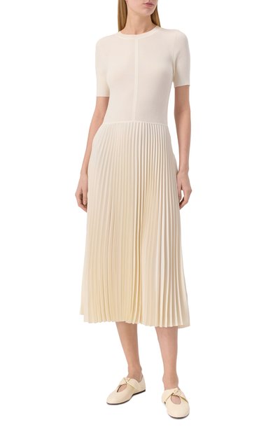 Платье BOSS кремового цвета по цене 52950 руб., арт. 50535658, фото 3 Платье BOSS, арт. 50535658, фото 3