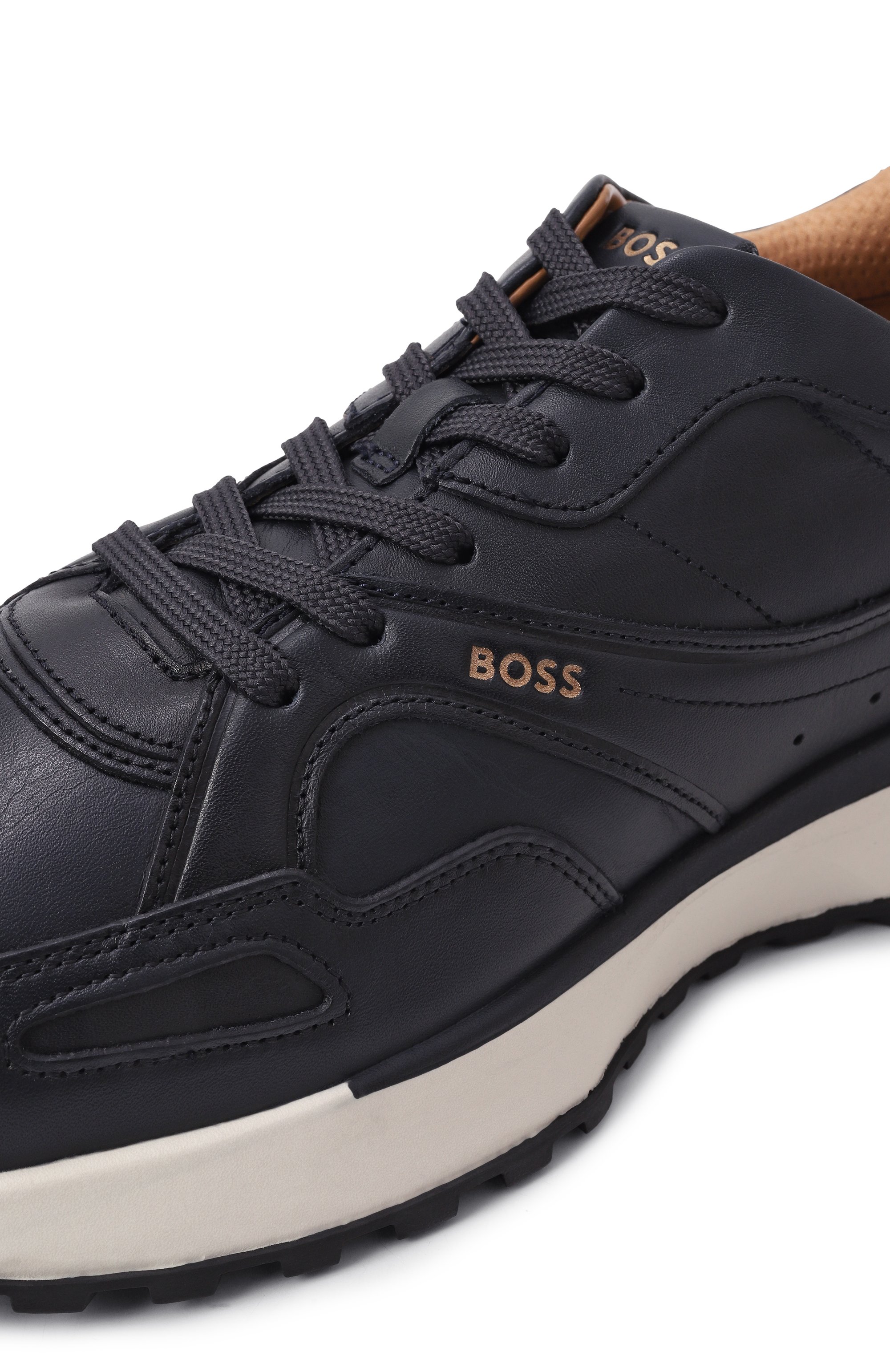 Кожаные кроссовки johan BOSS, арт. 50536486, фото 7