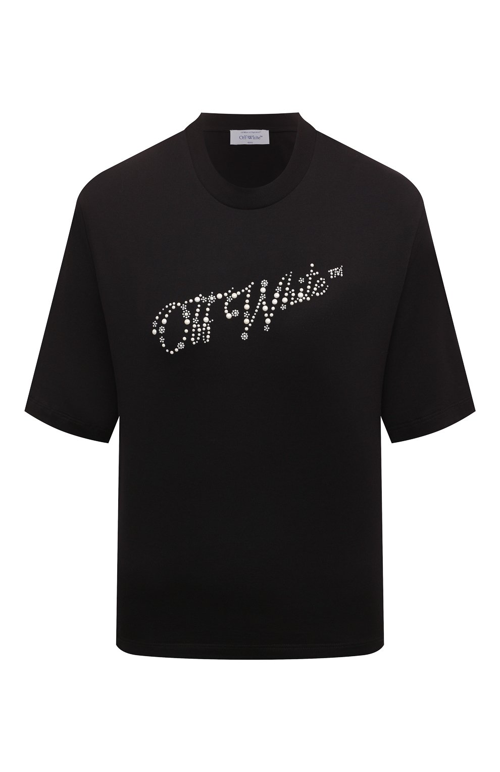 Хлопковая футболка OFF-WHITE, арт. 0WAA124F24JER005, фото 1