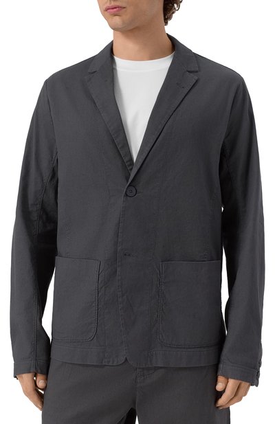 Пиджак из хлопка и льна TRANSIT, арт. CFUTRZE143, фото 5