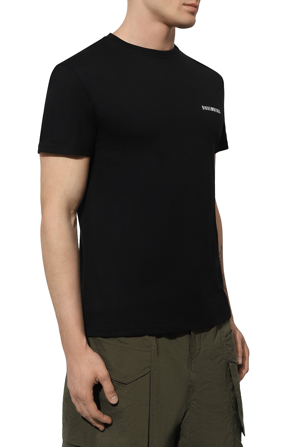 Хлопковая футболка DIRK BIKKEMBERGS, арт. BKK3MTS04, фото 3