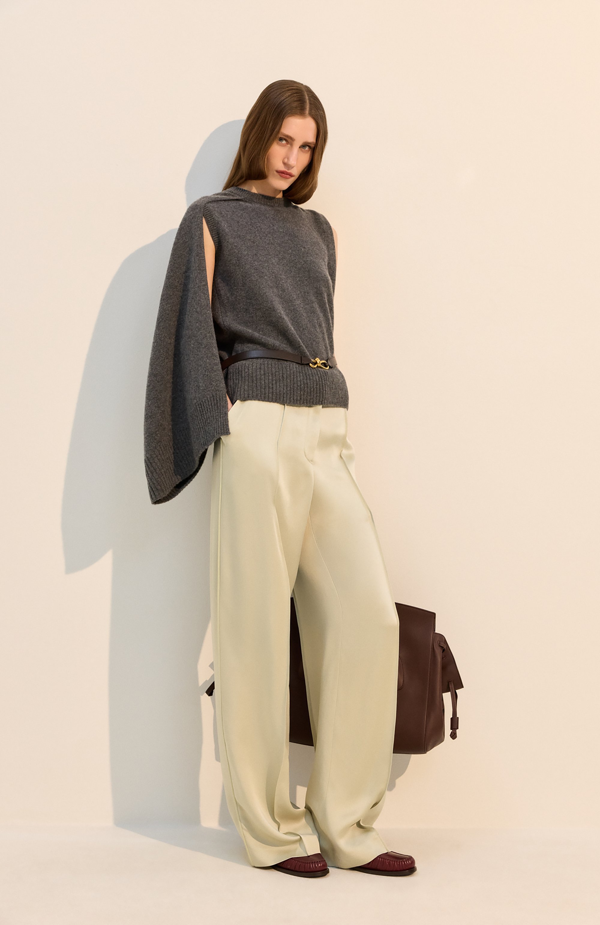 Атласные брюки JIL SANDER, арт. J02KA0380/J76018, фото 6