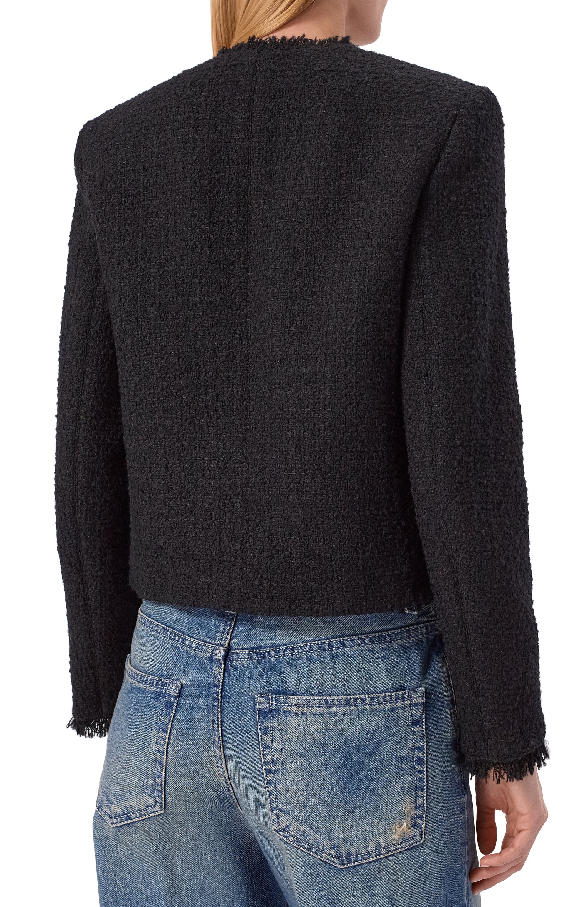 Твидовый жакет WEEKEND MAX MARA, арт. AGAMI, фото 4