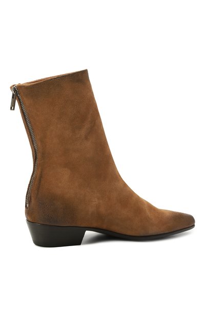 Замшевые ботильоны PANTANETTI светло-коричневого цвета по цене 59950 руб., арт. 19400A/HUR0N, фото 5 Замшевые ботильоны PANTANETTI, арт. 19400A/HUR0N, фото 5