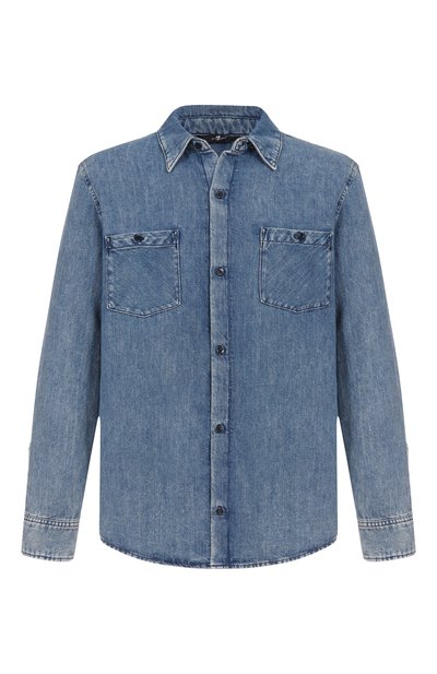 Мужская джинсовая рубашка 7 FOR ALL MANKIND, арт. 7T666U03