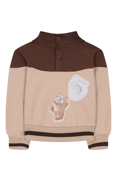 Хлопковая толстовка MONNALISA, арт. 28F603