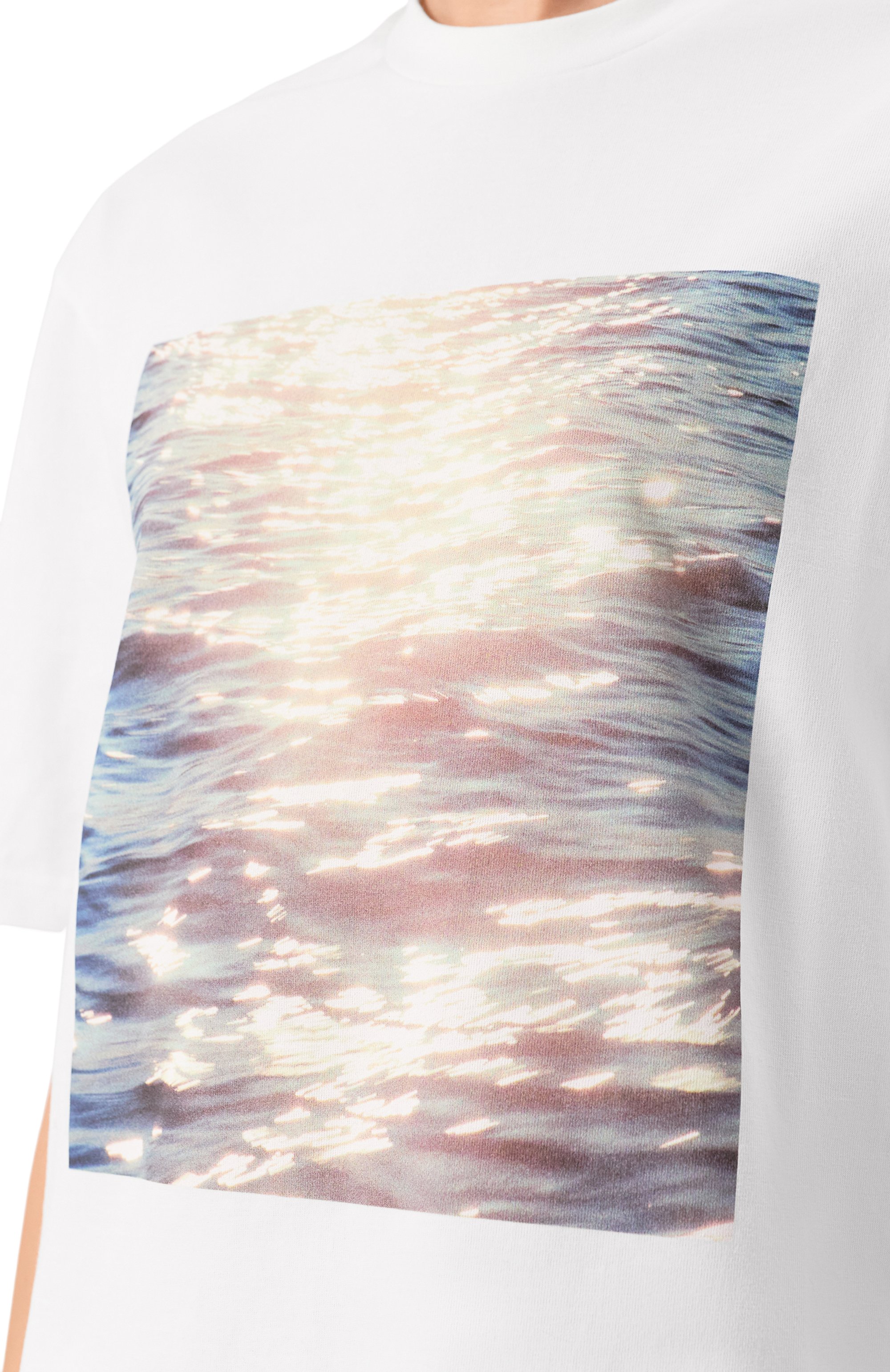 Хлопковая футболка JIL SANDER, арт. J03GC0157/J20362, фото 5