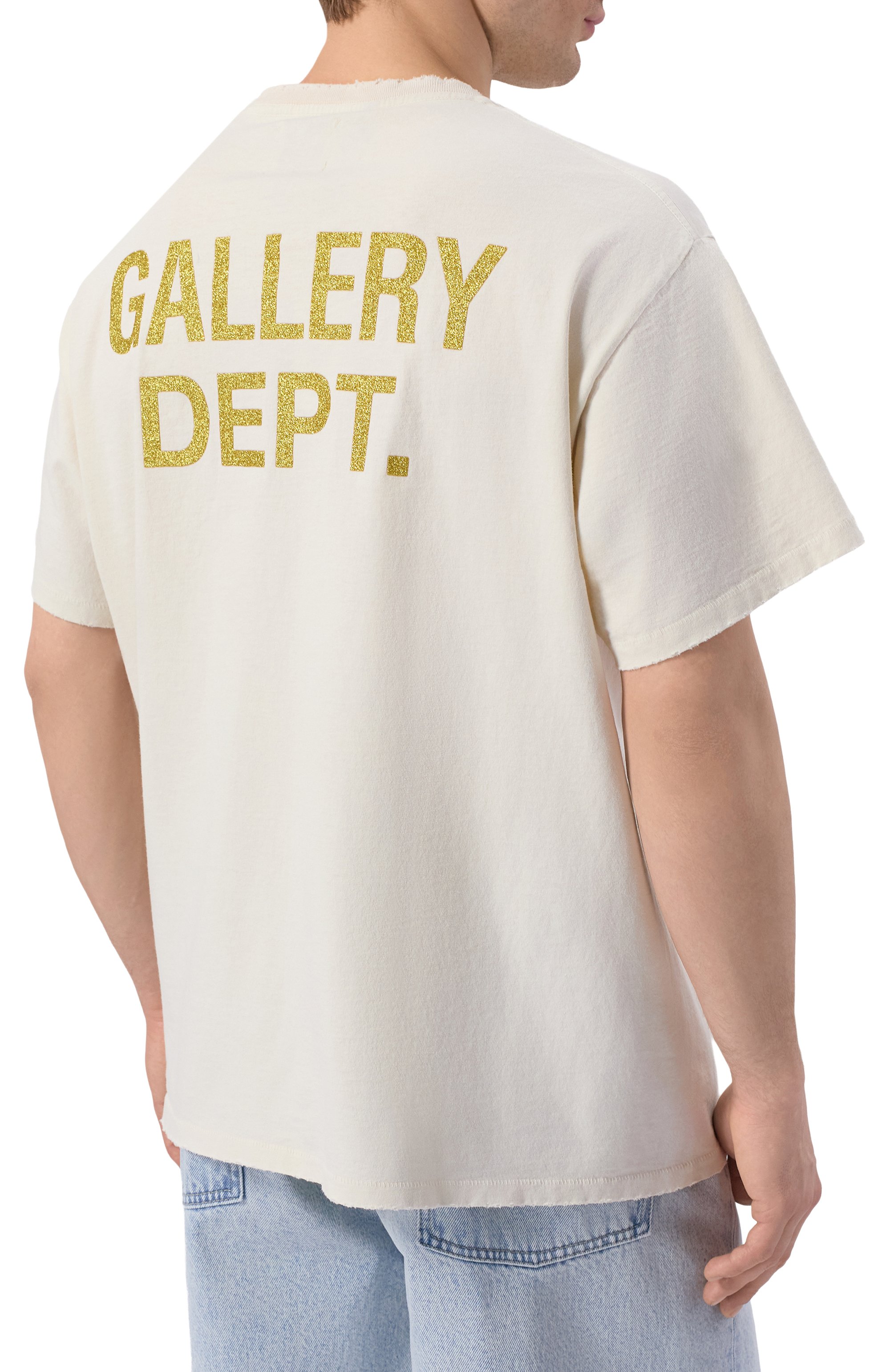 Хлопковая футболка GALLERY DEPT., арт. T0P008/C0TT0N, фото 4