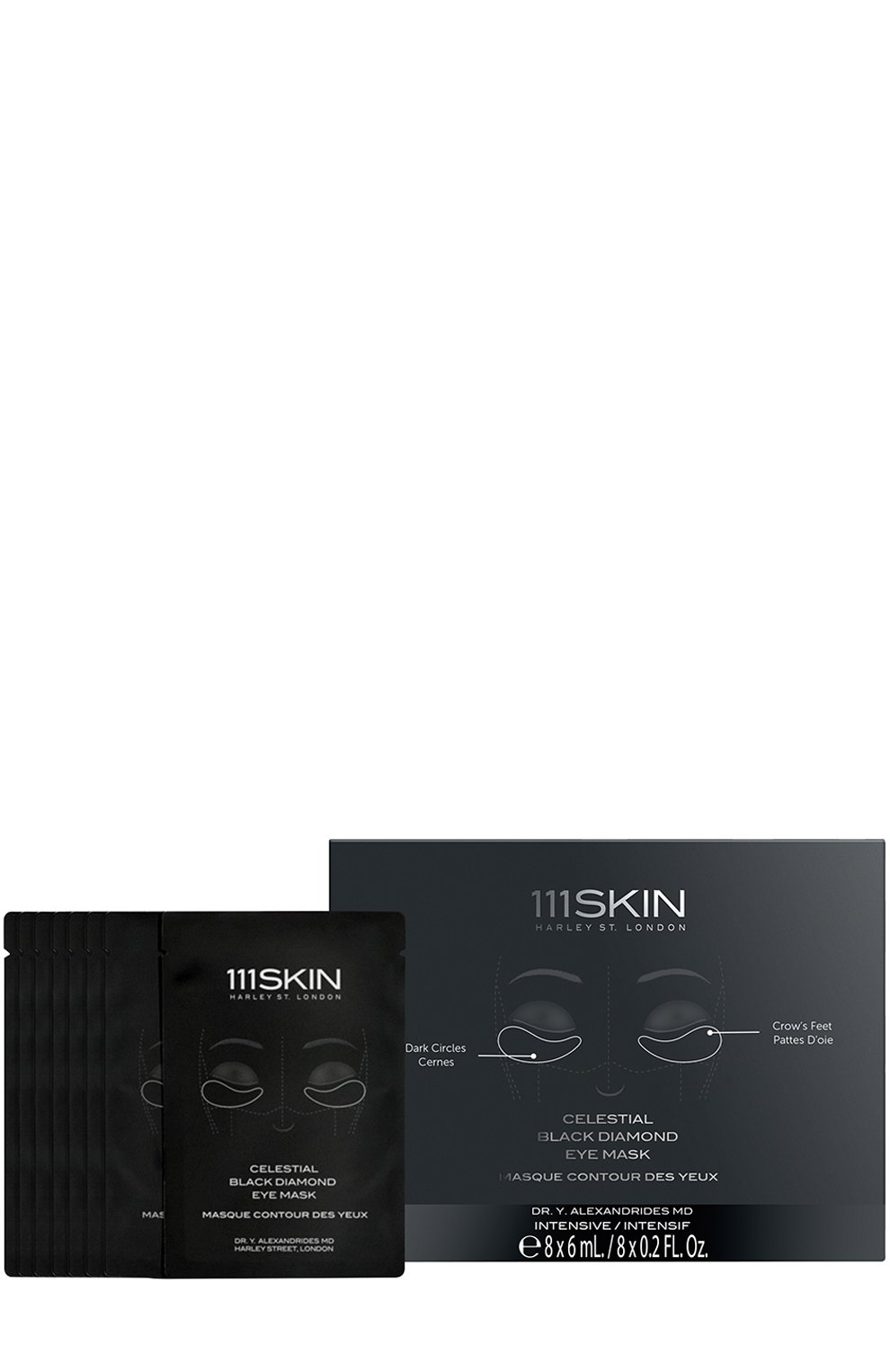 Маска-патчи для глаз celestial black diamond eye mask 111SKIN, арт. 5060280371653, фото 1