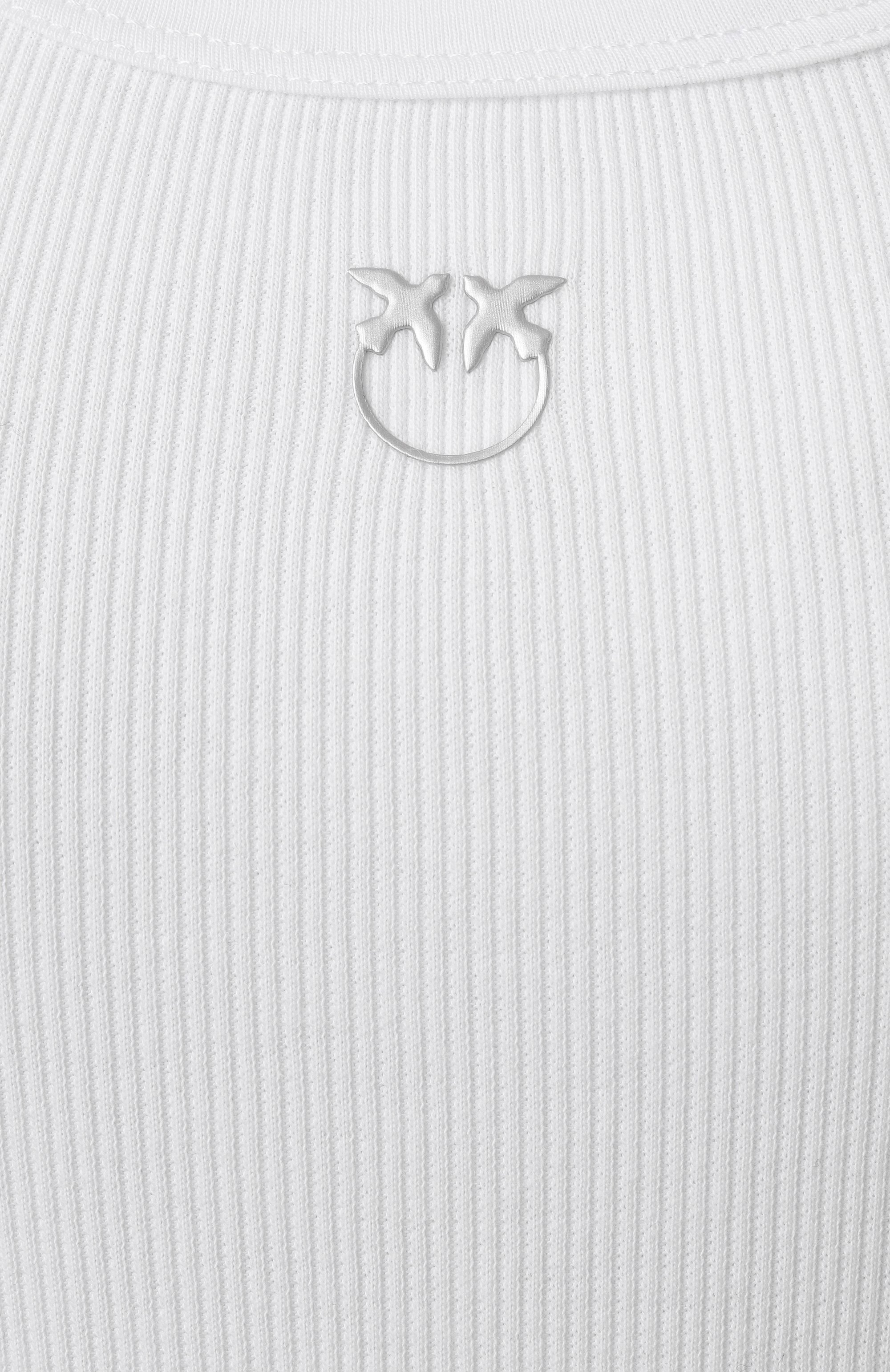 Хлопковая майка PINKO, арт. 100807/A2C1, фото 6