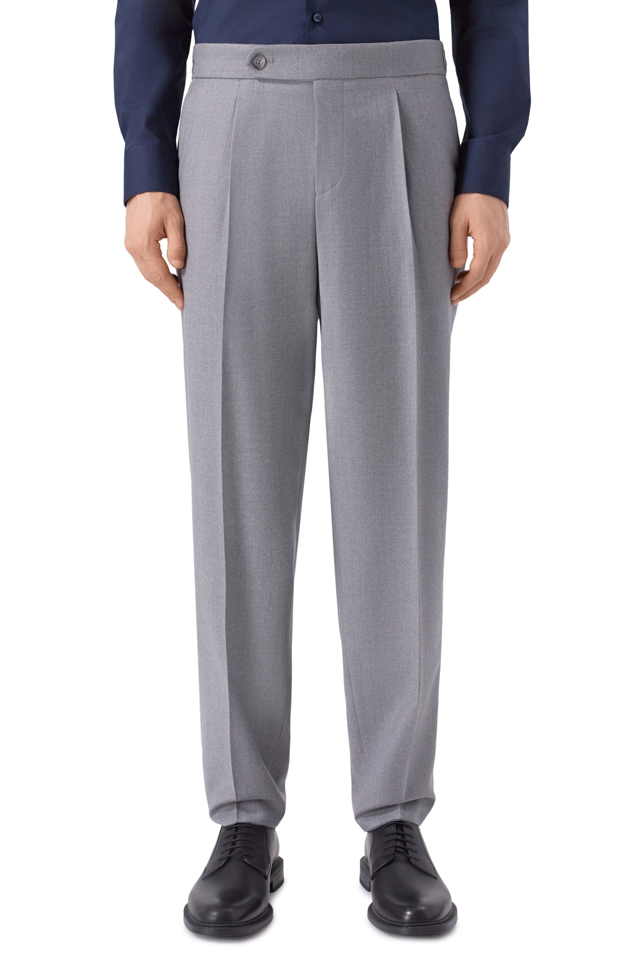 Шерстяные брюки BOSS, арт. 50551829, фото 3