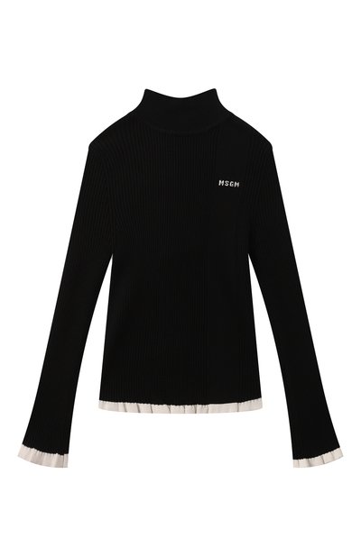 Водолазка из вискозы MSGM KIDS, арт. F4MSJGTN029